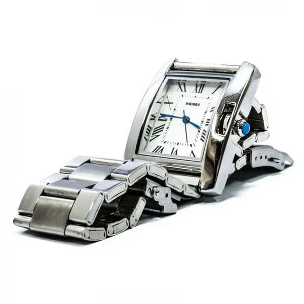 Жіночий наручний годинник Skmei 1284 Сріблястий L900275 фото
