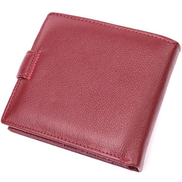 Практичний жіночий гаманець з натуральної шкіри ST Leather 22554 Бордовий b22554 фото