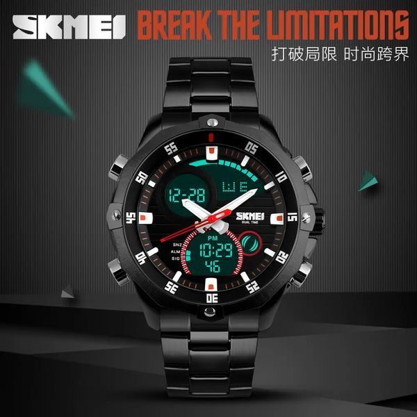 Мужские наручные часы Skmei 1146 Черные L711460 фото