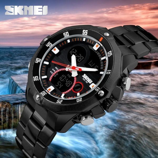Мужские наручные часы Skmei 1146 Черные L711460 фото