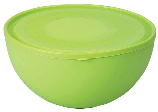 Пиала Ucsan Frosted Bowl пластиковая 600мл круглая с крышкой M-284 фото