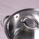 Кастрюля Kamille Mystery 1.5л со стеклянной крышкой KM-5616S фото 4