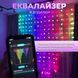 Розумна гірлянда Smart штора 400 LED 3*3 м з керуванням зі смартфона, мультиколор W006SH фото 3