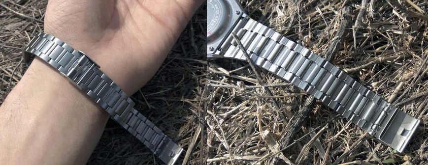 Чоловічий наручний годинник Skmei 1647 Сріблястий L164702 фото