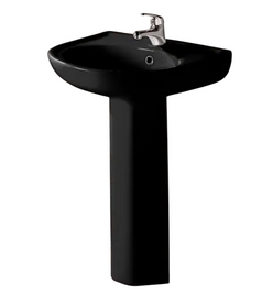 Комплект раковина + ножка RAK Ceramics Cynthia Wash Basin (57 см) Черный L2157013 фото