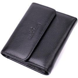 Женский кошелек с монетницей из натуральной кожи ST Leather 19494 Черный b19494 фото