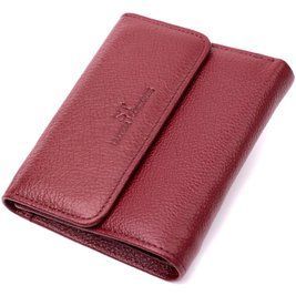 Женский кожаный кошелек с монетницей ST Leather 19492 Бордовый b19492 фото