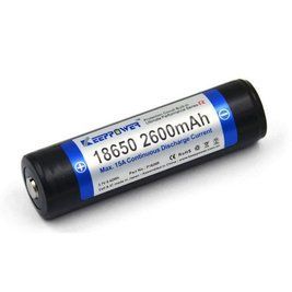 Акумулятор Keeppower Samsung Li-ion 18650 2600mAh з захистом L186260 фото