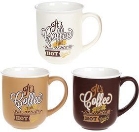 Кружка "Hot coffe" 380мл порцелянова BD-930-003 фото