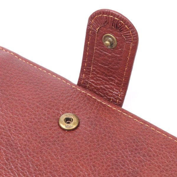 Вертикальное мужское портмоне из натуральной кожи 21399 Vintage Коричневый b21399 фото