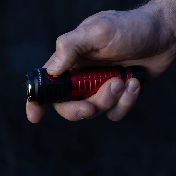 Ліхтар тактичний Falcon Eye Omega 2K (2000 Lm) White/Red LED Magnetic Rechargeable Type-C (FHH0142) DDAS303963 фото