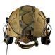 Комплект шлем Fast Team Wendy Helmet NIJ IIIA + наушники Earmor M32H MOD3 + кавер (Койот) размер XL L9006566 фото 7
