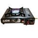Портативна газова плита Lion 66-3 з адаптером L900236 фото 1