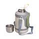 Термос туристический Vacuum Cup 1.5 литра с ремешком и складной ручкой белый HP-14-21W фото 6