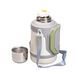 Термос туристический Vacuum Cup 1.5 литра с ремешком и складной ручкой белый HP-14-21W фото 4