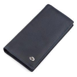 Мужской купюрник ST Leather 18370 удобный Синий b18370 фото