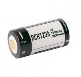 Акумулятор 16340 Keeppower 3V 1000mAh + micro USB (P1634U2) L16342 фото