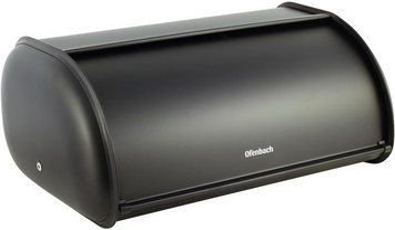 Хлібниця Ofenbach Breadbox 43.5х27х18см, нержавіюча сталь, чорний матовий NB-100800 фото