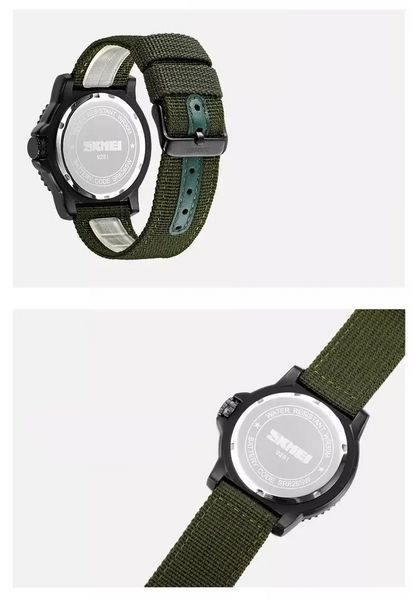 Мужские наручные часы Skmei 9281 Зеленые L9003680 фото
