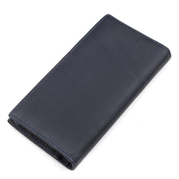 Чоловічий купюрник ST Leather 18370 зручний Синій b18370 фото