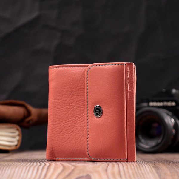 Женский кошелек среднего размера из натуральной кожи ST Leather 19498 Оранжевый b19498 фото