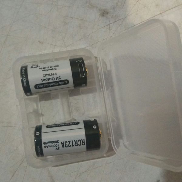 Акумулятор 16340 Keeppower 3V 1000mAh + micro USB (P1634U2) L16342 фото