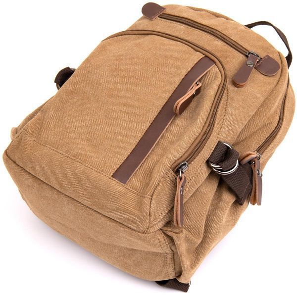 Рюкзак Vintage 20603 текстильний унісекс 25х33х10 см b20603 фото
