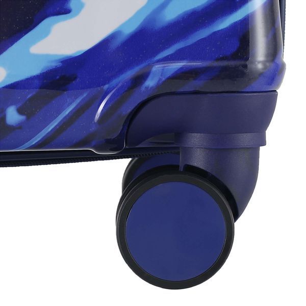 Валіза Semi Line 24" (M) White/Blue Print (T5653-2) DDAS302330 фото