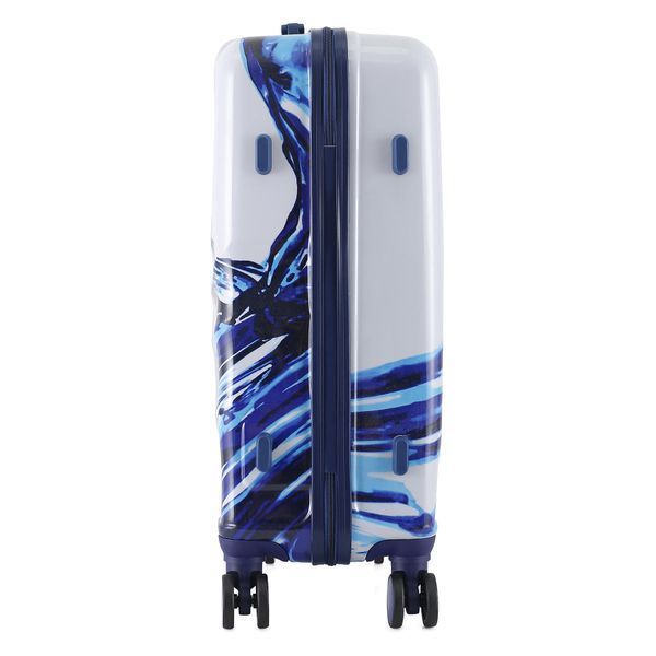 Валіза Semi Line 24" (M) White/Blue Print (T5653-2) DDAS302330 фото