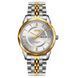 Годинник чоловічий класичний Skmei 9268 (Золотистий з сріблястим циферблатом) L7032682 фото 1