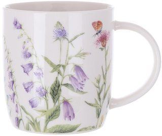 Набір 6 порцелянових кухлів Floral 320мл BD-K033 фото