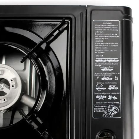 Портативная газовая плита Happy Home BDZ-155A однокомфорочная L15500 фото