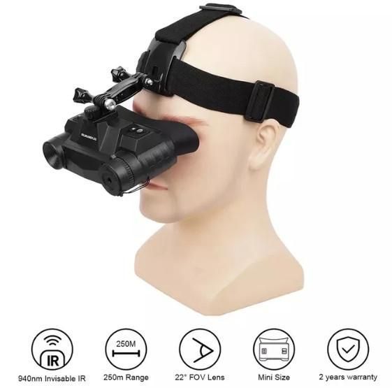 Прибор ночного видения G1 Night Vision 4.5х 1920x1080P невидимая волна 940nm с креплением на голову L145181 фото