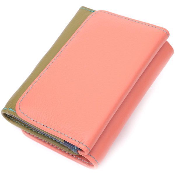 Кошелек для стильных девушек из натуральной кожи ST Leather 22494 Разноцветный b22494 фото