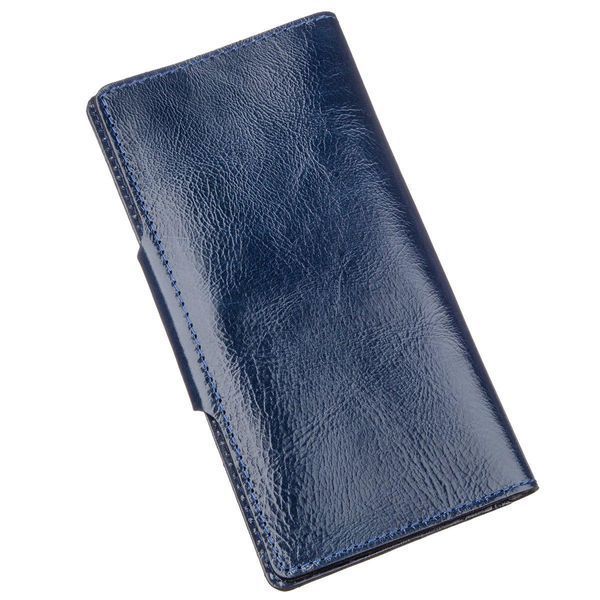 Бумажник унисекс из кожи алькор на кнопках SHVIGEL 16170 Синий b16170 фото