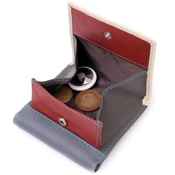 Кошелек женский с монетницей из натуральной кожи ST Leather 19507 Разноцветный b19507 фото