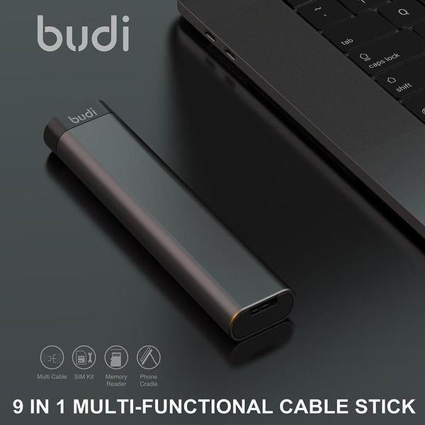 Універсальний смарт-адаптер Budi (карта пам'яті, кабель передачі даних, USB-бокс) L09311 фото