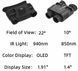 Прибор ночного видения G1 Night Vision 4.5х 1920x1080P невидимая волна 940nm с креплением на голову L145181 фото 3