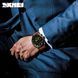 Чоловічий наручний класичний годинник Skmei 1309 (Коричневий з жовтими стрілками) L13097 фото 7