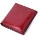 Компактний гаманець для жінок з натуральної лакованої шкіри ST Leather 22687 Червоний b22687 фото 2