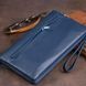 Клатч из кожи женский ST Leather 19317 Темно-синий b19317 фото 10