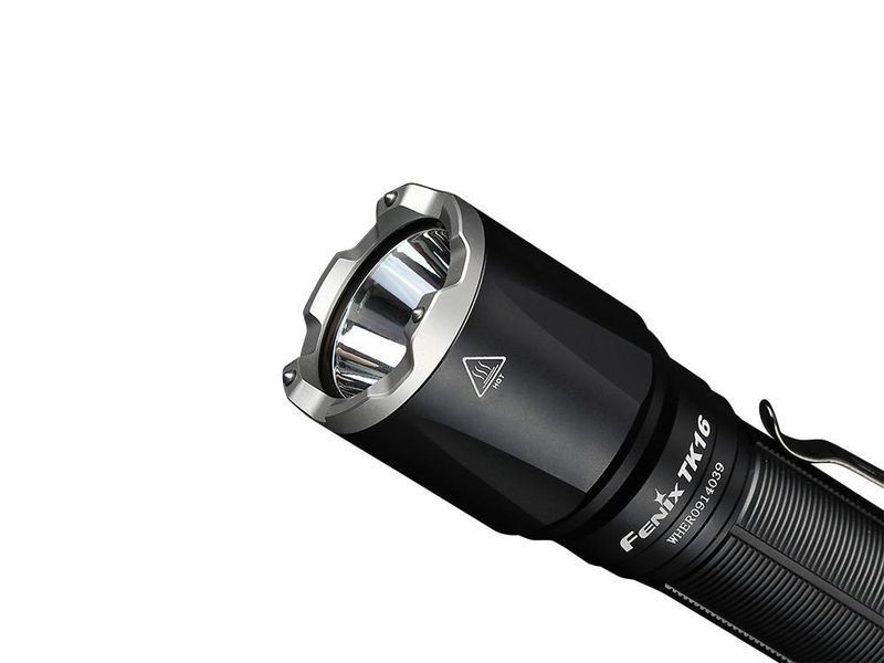 Ручной тактический фонарик Fenix TK16 V2.0 3100лм зарядка через Type-C (Черный) L703375 фото