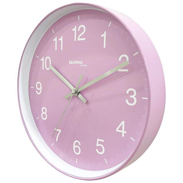 Годинник безшумний настінний Technoline WT7530 Рожевий DDAS302466 фото