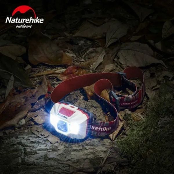 Налобний акумуляторний ліхтар Naturehike TD-02 NH00T002-D Біло-червоний L7038741 фото