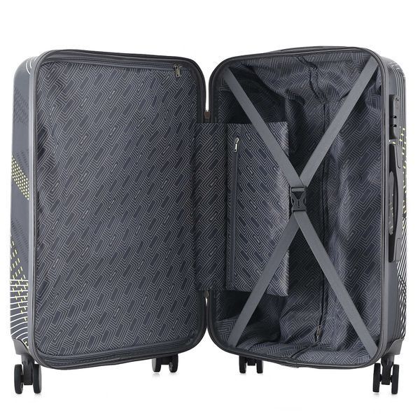 Валіза Semi Line 24" (M) Black Pattern (T5651-2) на 4 колесах DDAS302324 фото