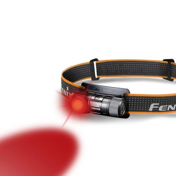 Налобный фонарь Fenix HM50R V2.0 700лм (6 режимов) алюминиевый Черный L703293 фото