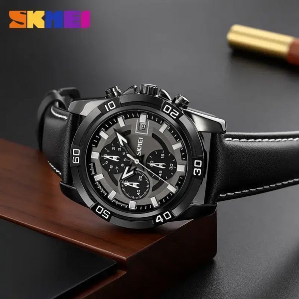 Мужские часы Skmei 9156 Avalon Черные L9156701 фото