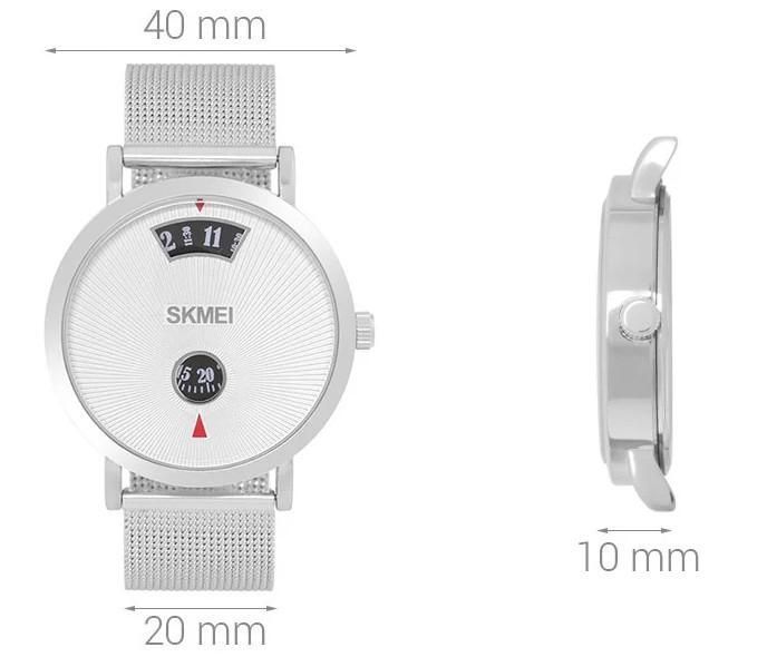 Мужские наручные часы Skmei 1489 Серебристые L148905 фото