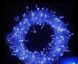 Гирлянда штора Водопад 240-B большая лампа 3D led blue 3х2м (силиконовый провод с удлинением) L200628 фото 5