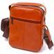 Сумка мужская из кожи Vintage 20693 Рыжая b20693 фото 2